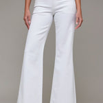 Low Rise Double Button Flare Jean - MTT Collective