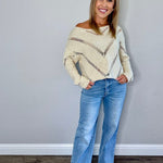 Lowell High Rise Step - Hem Jeans - MTT Collective