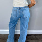 Lowell High Rise Step - Hem Jeans - MTT Collective