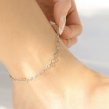 Luella Linked Hearts Anklet - MTT Collective