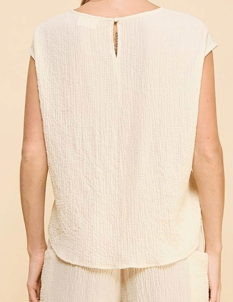 Luisa High - Low Tie Front Top - MTT Collective