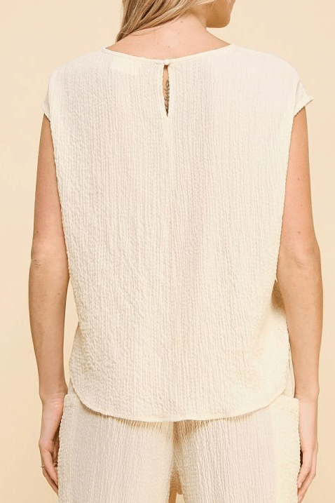 Luisa High - Low Tie Front Top - MTT Collective