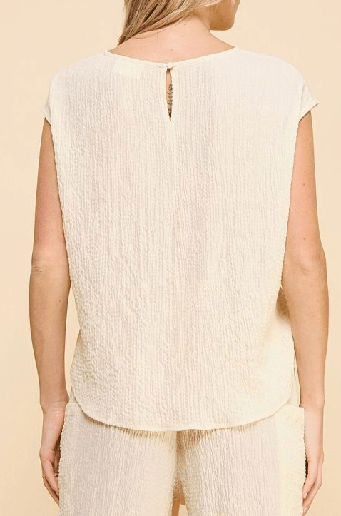 Luisa High - Low Tie Front Top - MTT Collective