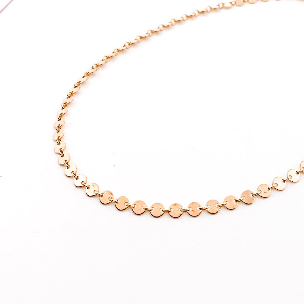 Luna Disc Chain Necklace - MTT Collective