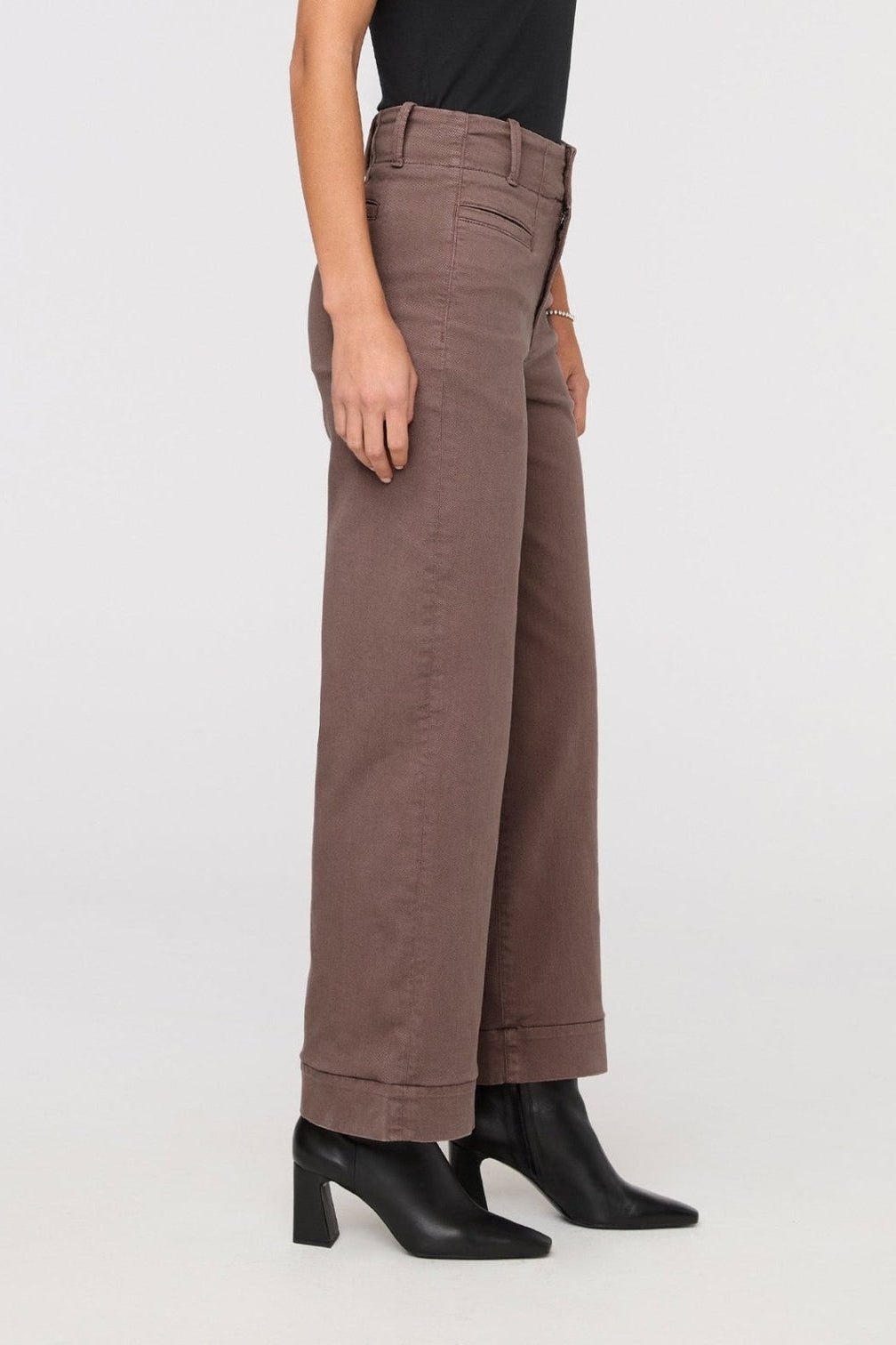 LuxTwill High Rise Trouser - MTT Collective