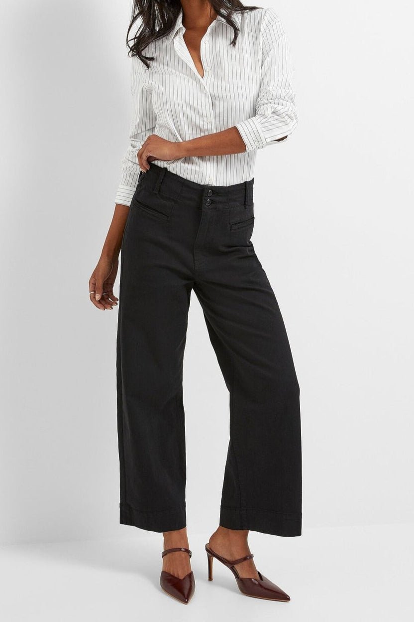 LuxTwill High Rise Trouser - MTT Collective
