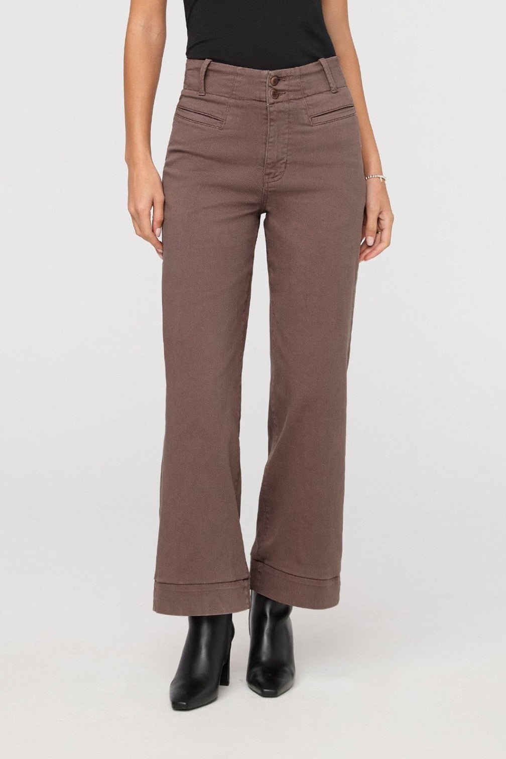 LuxTwill High Rise Trouser - MTT Collective