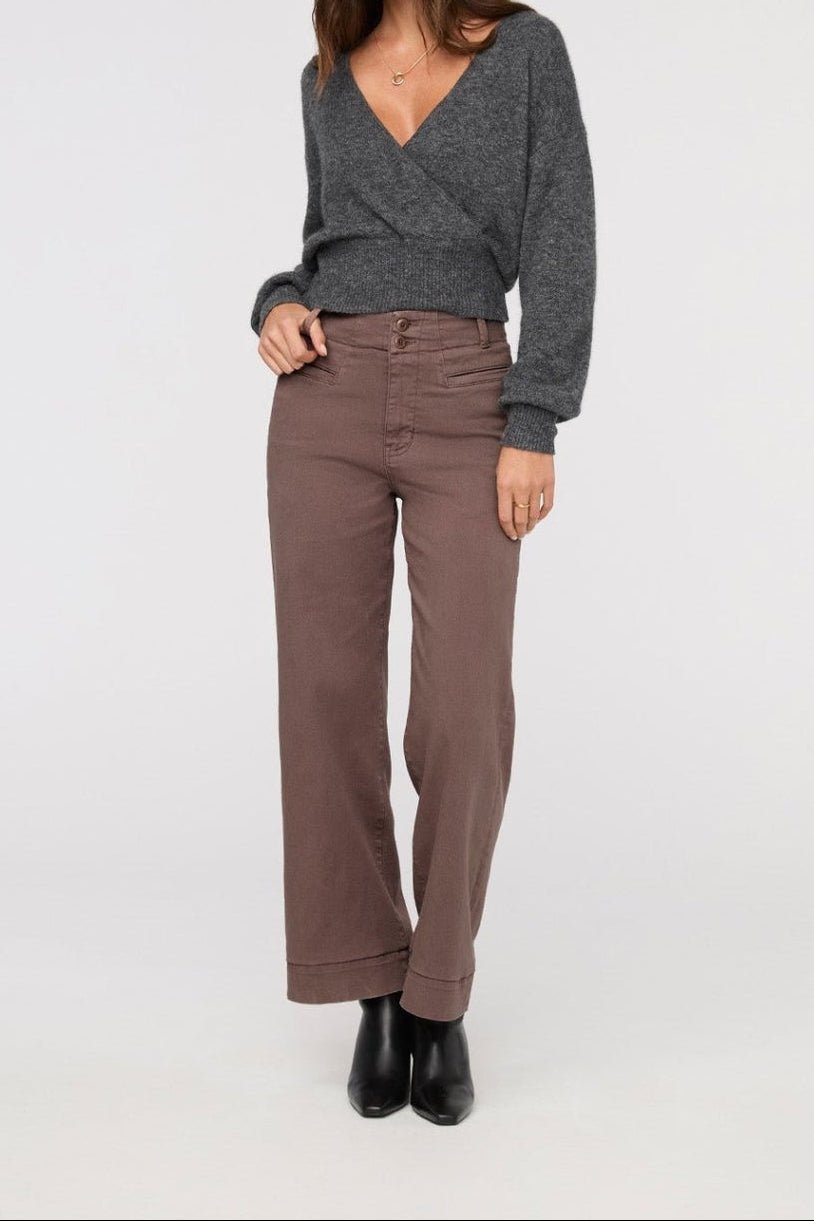 LuxTwill High Rise Trouser - MTT Collective