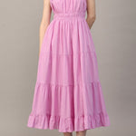 Mae Shirred Waist Tiered Cami Dress - MTT Collective