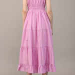 Mae Shirred Waist Tiered Cami Dress - MTT Collective