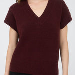 Maeve V - Neck Knit Sweater Vest - MTT Collective