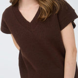 Maeve V - Neck Knit Sweater Vest - MTT Collective