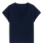 Maeve V - Neck Knit Sweater Vest - MTT Collective