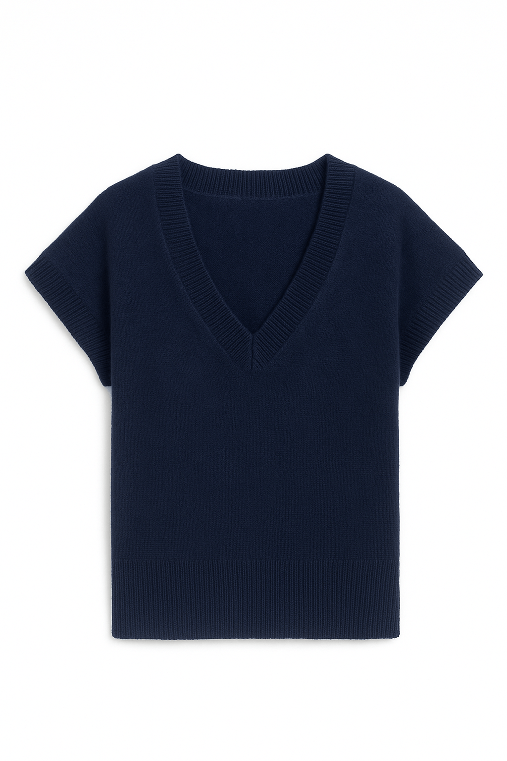 Maeve V - Neck Knit Sweater Vest - MTT Collective