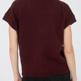 Maeve V - Neck Knit Sweater Vest - MTT Collective