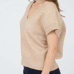 Maeve V - Neck Knit Sweater Vest - MTT Collective