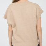 Maeve V - Neck Knit Sweater Vest - MTT Collective