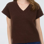 Maeve V - Neck Knit Sweater Vest - MTT Collective