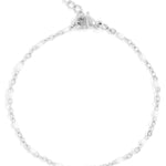 Maggie White Confetti Chain Bracelet - MTT Collective