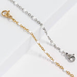 Maggie White Confetti Chain Bracelet - MTT Collective