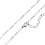 Maggie White Confetti Chain Necklace - MTT Collective