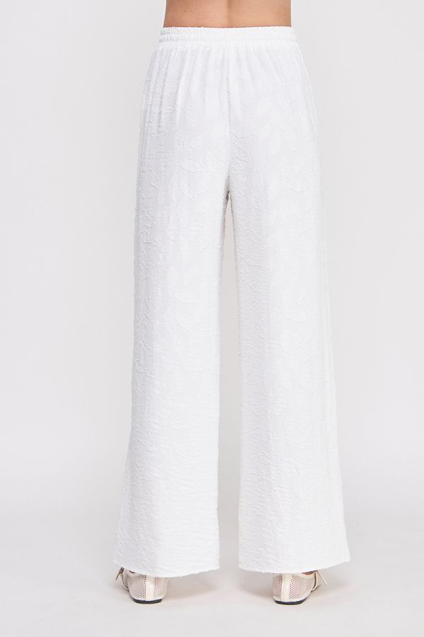 Maisey Jacquard Tie Waist Pant - MTT Collective