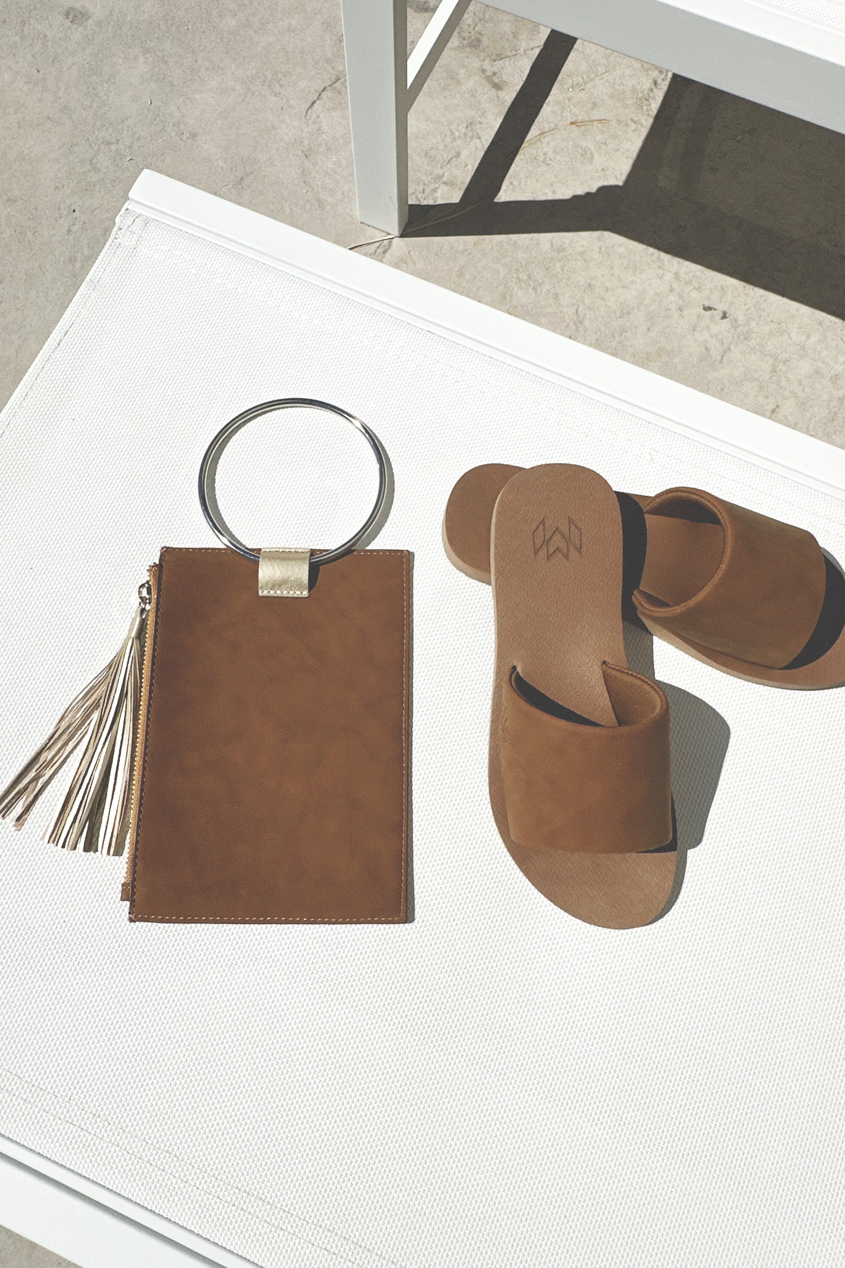 Malvados Ellie II Slide Sandal - Saddle