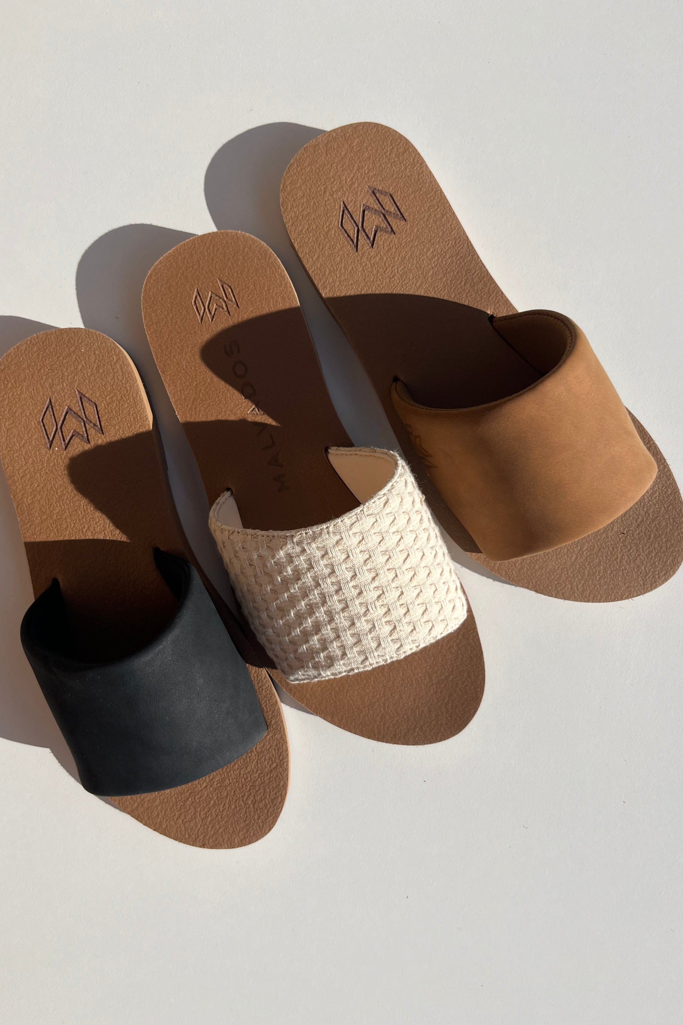 Malvados Ellie II Slide Sandal - Saddle