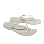 Malvados Lola flip flop sandal in Ash — angle view