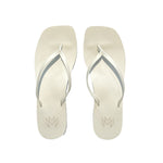 Malvados Lola flip flop sandal in Ash — pair view