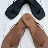 Malvados Lola Flat Sandal - Noir