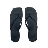 Malvados Lola flip flop sandal in Noir — pair view