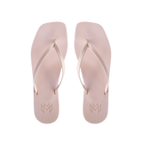 Malvados Lola flip flop sandal in Peonie — pair view