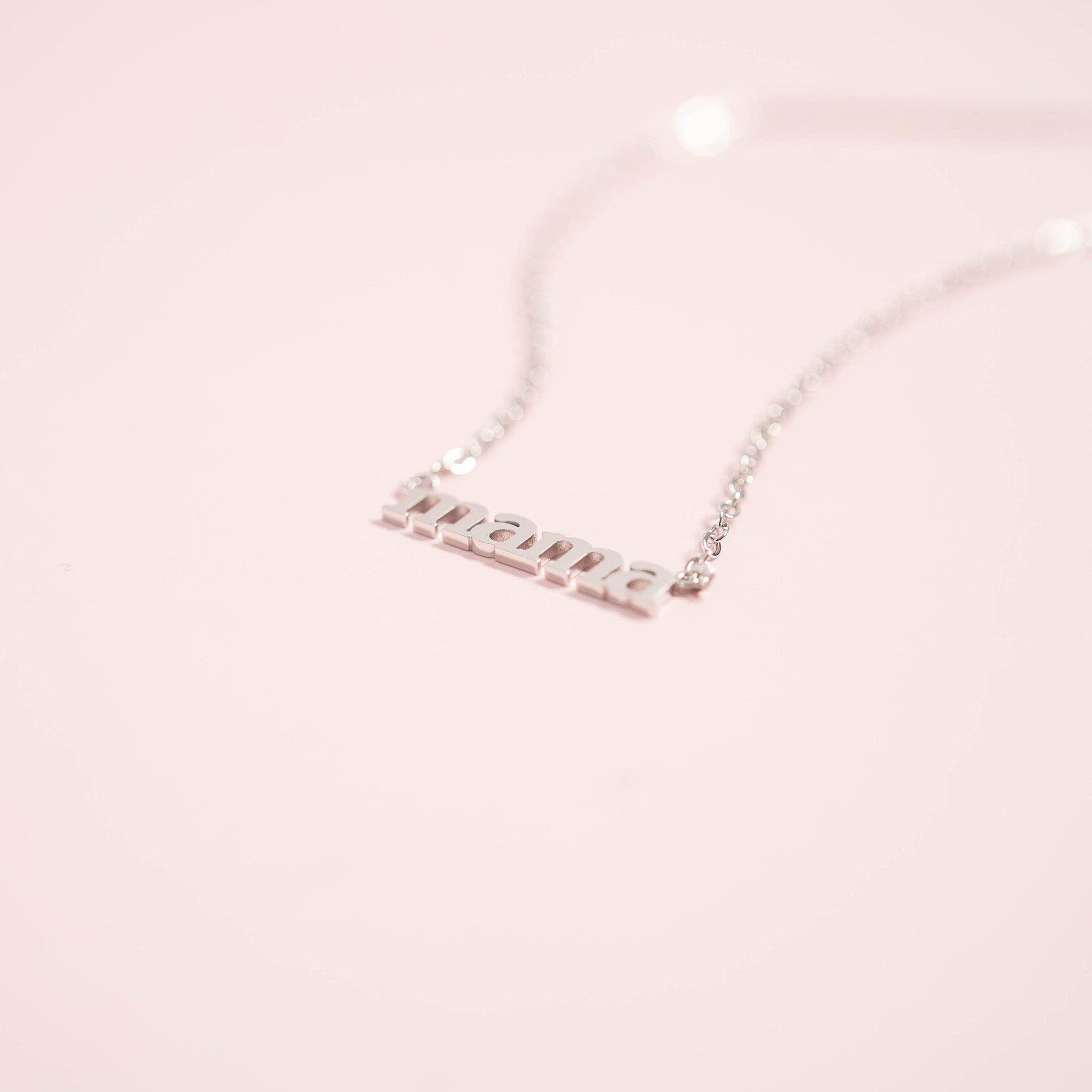 Mama Held Charm Necklace - MTT Collective