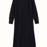 Margo V - Neck Sweater Midi Dress - MTT Collective