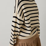Margot Striped Button Cardigan - MTT Collective