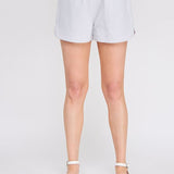 Mariam Pinstripe Linen Shorts - MTT Collective