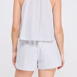 Mariam Seersucker Sleeveless Top - MTT Collective