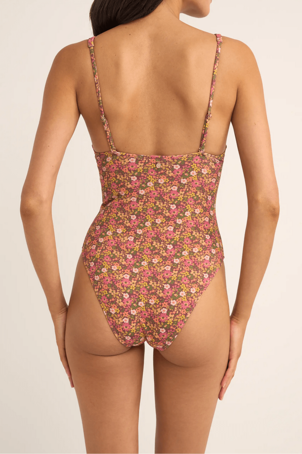 Marie Floral Classic One Piece - MTT Collective