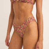 Marie Floral Holiday Bikini Bottoms - MTT Collective