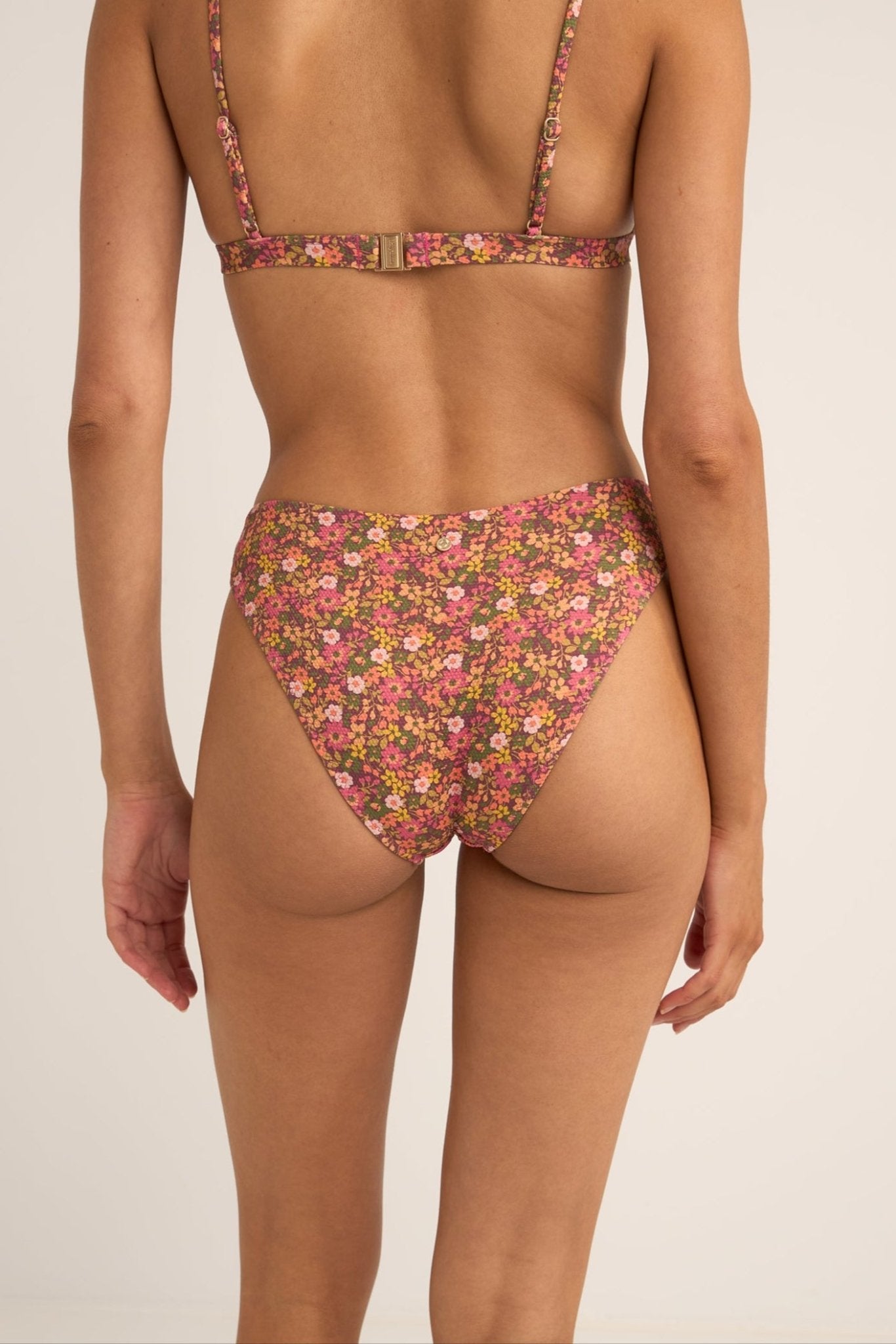 Marie Floral Holiday Bikini Bottoms - MTT Collective