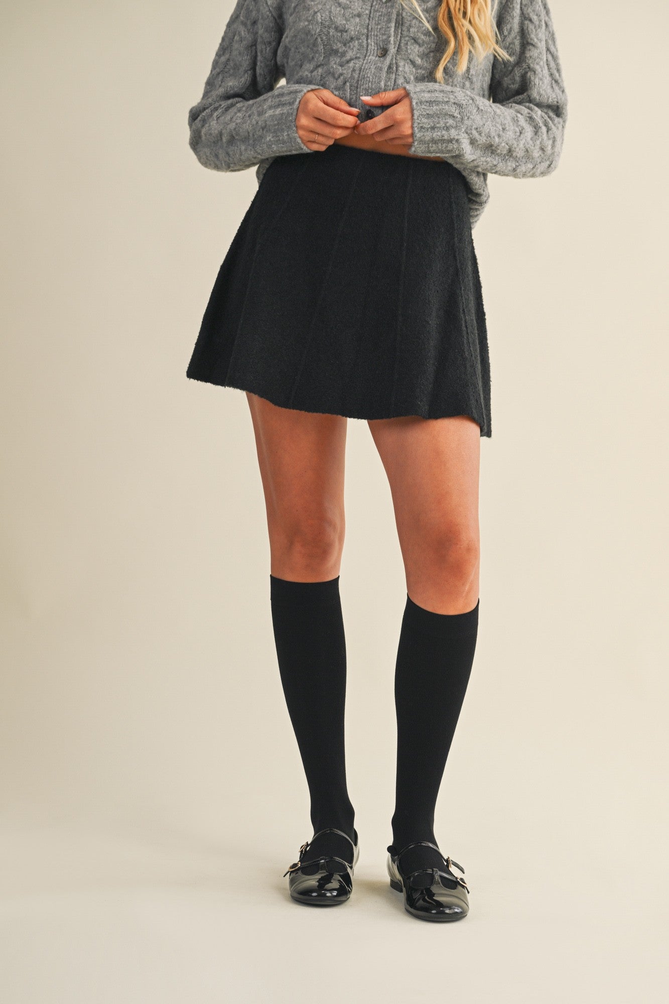Marilyn Flare Sweater Skirt - MTT Collective