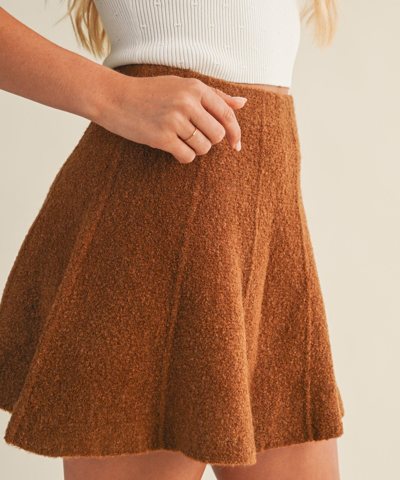 Marilyn Flare Sweater Skirt - MTT Collective