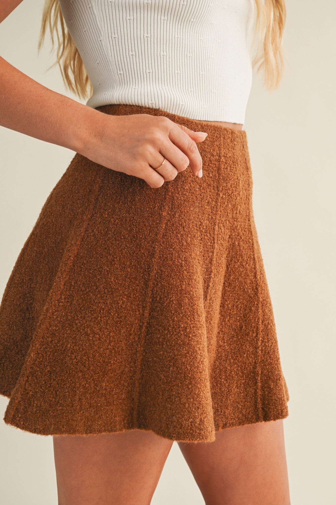 Marilyn Flare Sweater Skirt - MTT Collective