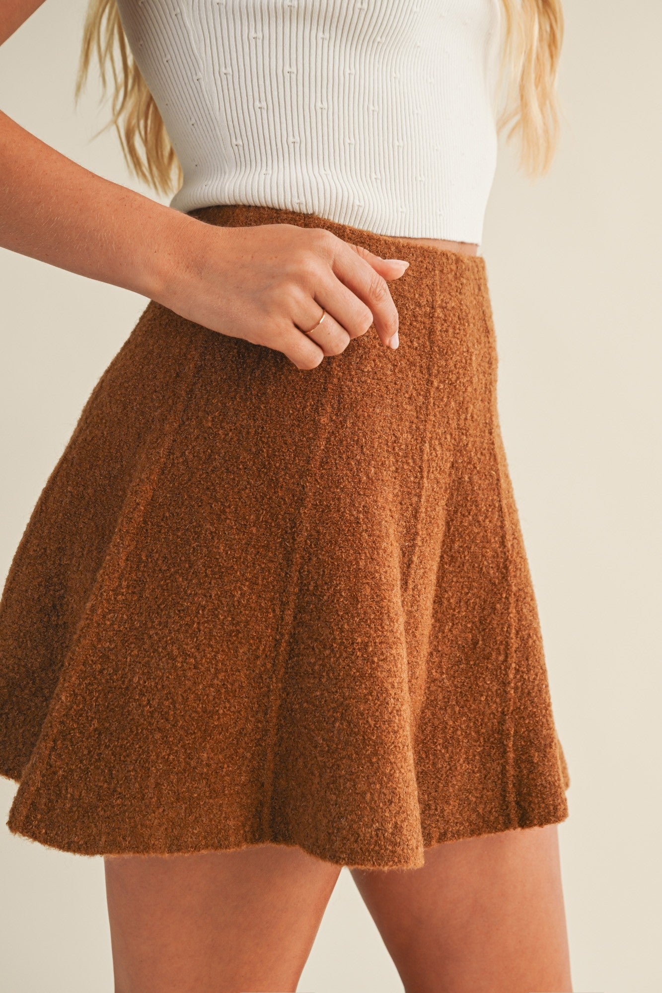 Marilyn Flare Sweater Skirt - MTT Collective