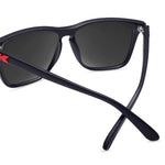 Matte Black / Red Sunset Fast Lanes Sunglasses - MTT Collective