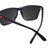 Matte Black / Red Sunset Fast Lanes Sunglasses - MTT Collective