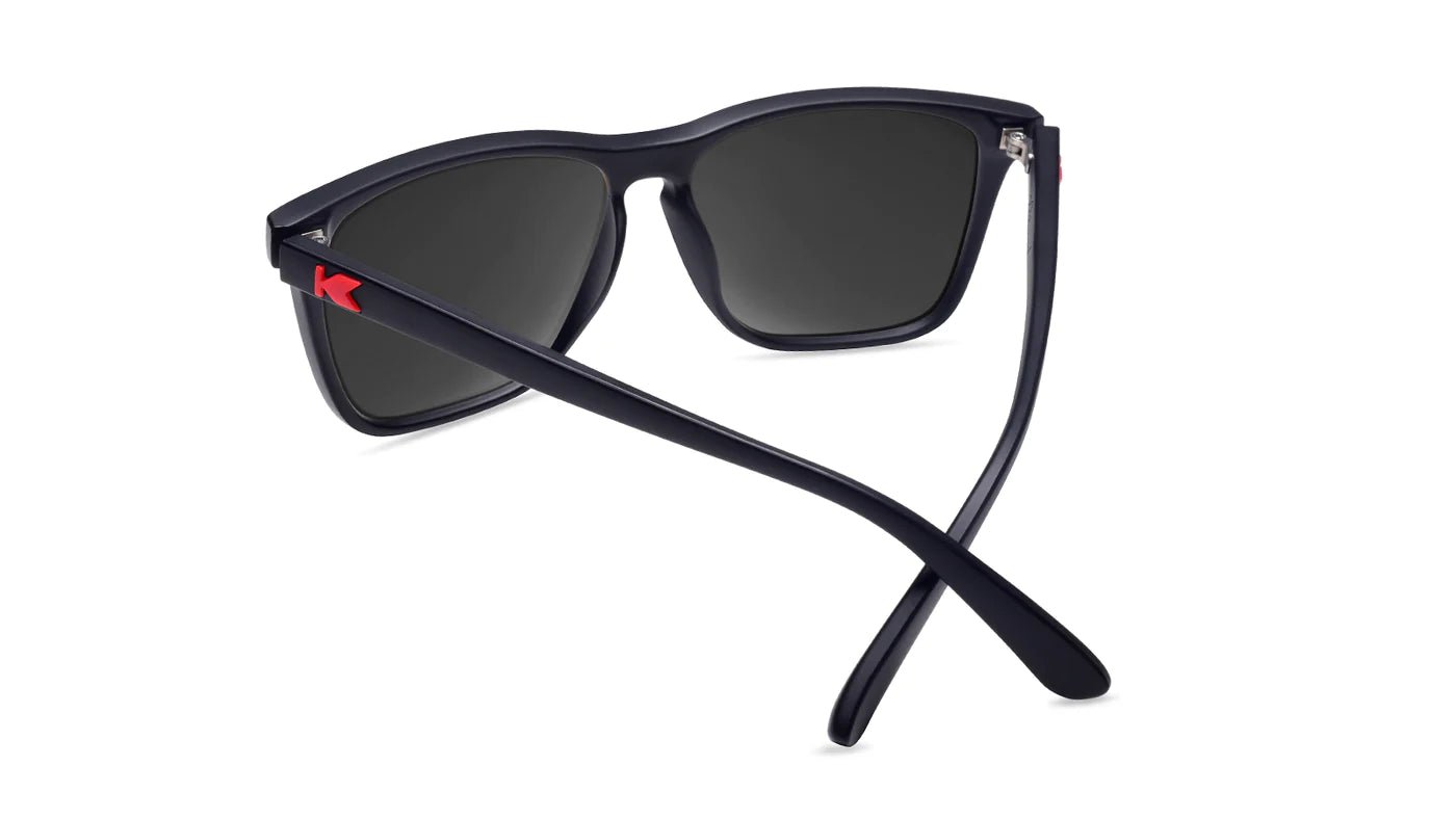 Matte Black / Red Sunset Fast Lanes Sunglasses - MTT Collective