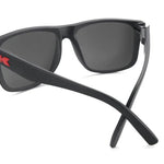 Matte Black/Red Sunset Torrey Pines Sunglasses - MTT Collective