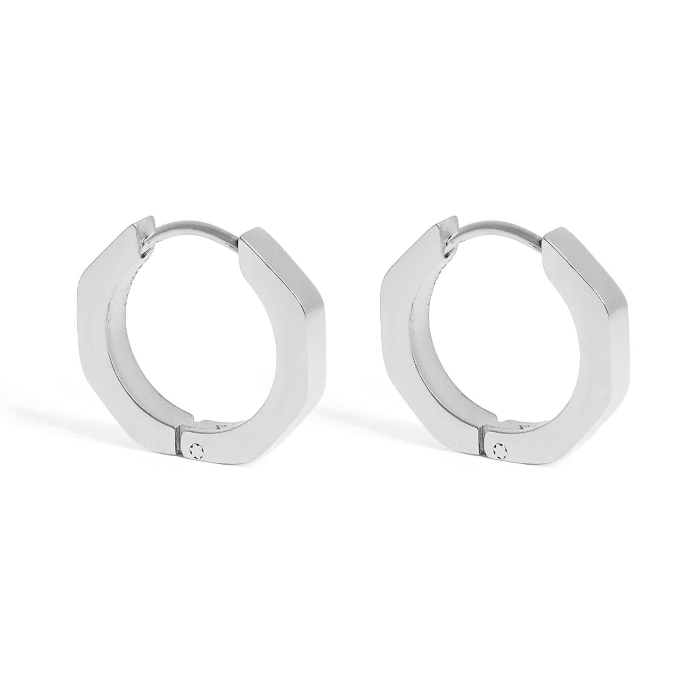 Melody Geometric Huggie Earrings - MTT Collective